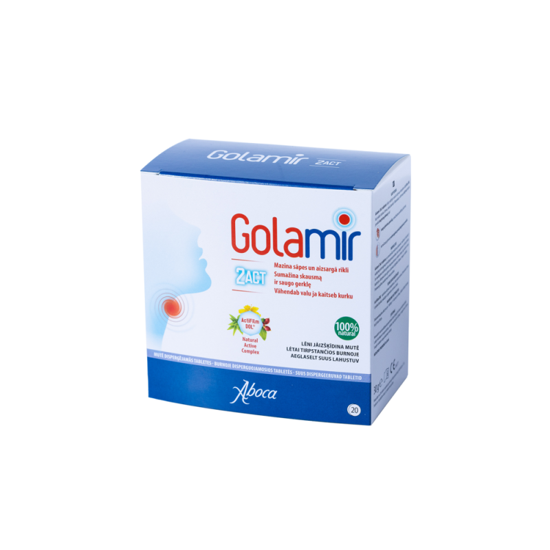 Golamir 2Act tabletes N20