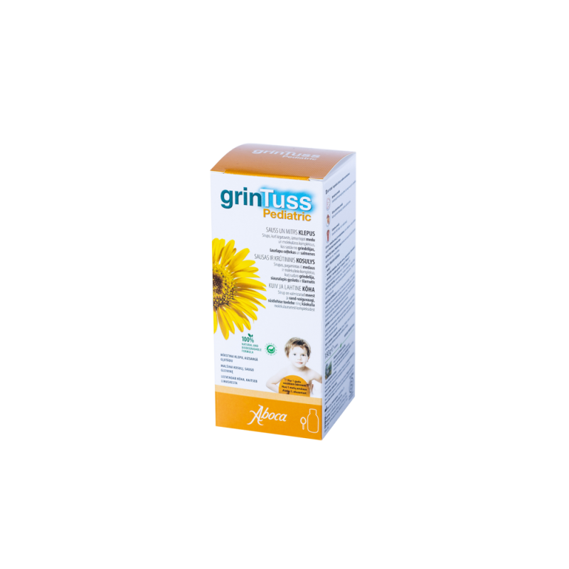 GrinTuss Pediatric sīrups 180ml
