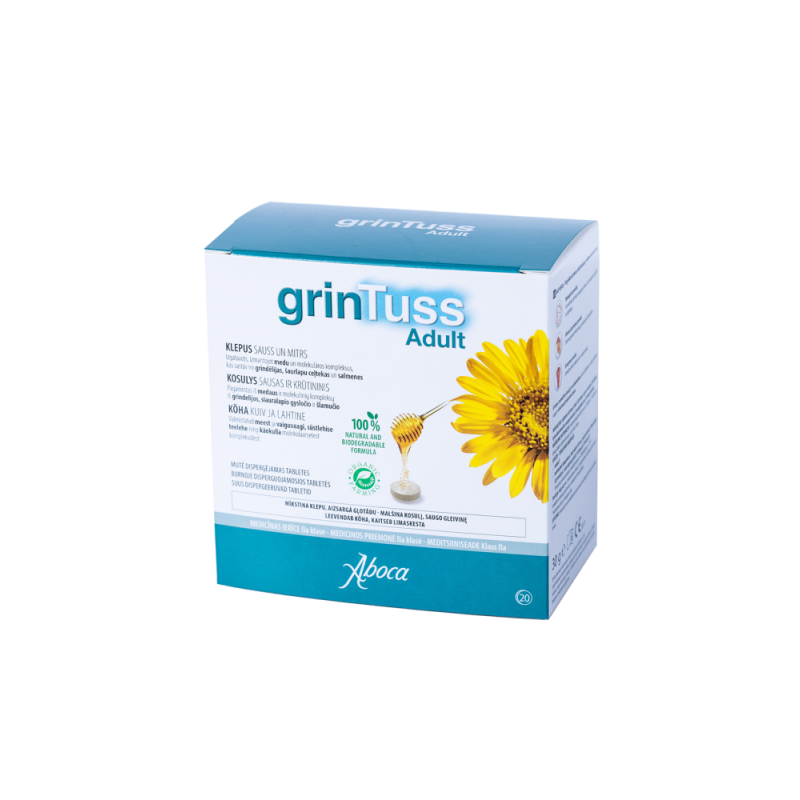 GrinTuss Adult tabletes N20