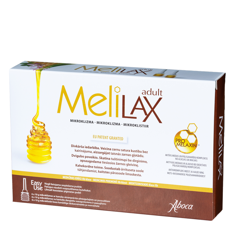 Melilax adult mikroklizmas 10g N6